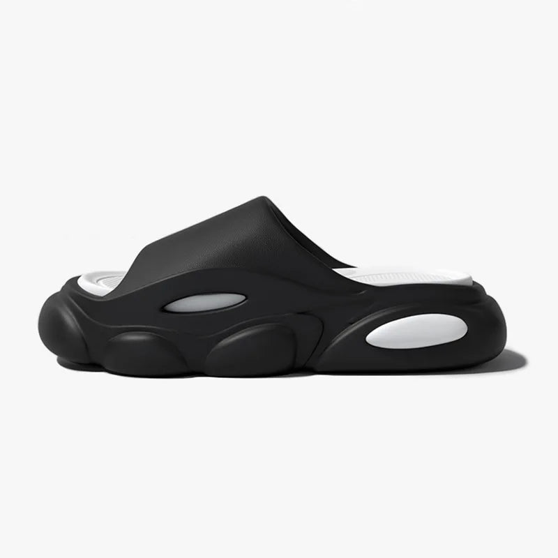 Shevalues, sandalias de verano para hombre, sandalias de plataforma de casa de nube suave a la moda, zapatos de playa antideslizantes para exteriores Unisex, zapatillas de baño para hombre