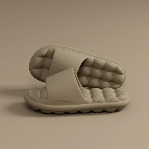 Zapatillas de verano antideslizantes de EVA para hombre y mujer, sandalias ligeras y acogedoras para el baño, zapatos para el hogar suaves para interiores, Unisex
