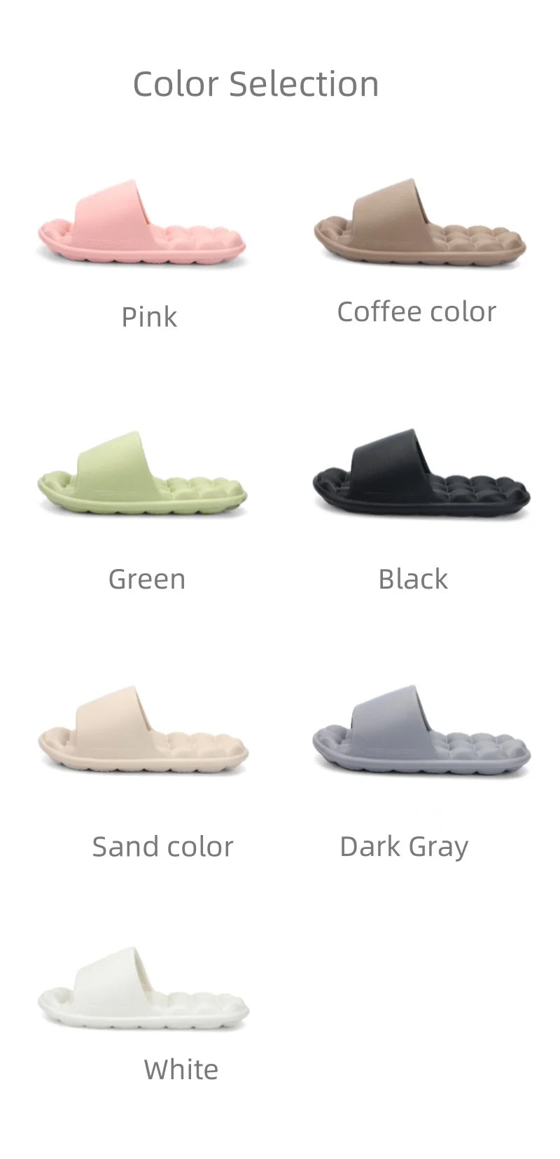Zapatillas de verano antideslizantes de EVA para hombre y mujer, sandalias ligeras y acogedoras para el baño, zapatos para el hogar suaves para interiores, Unisex
